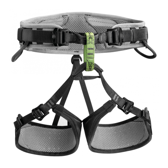 Petzl CALIDRIS Technical Notice