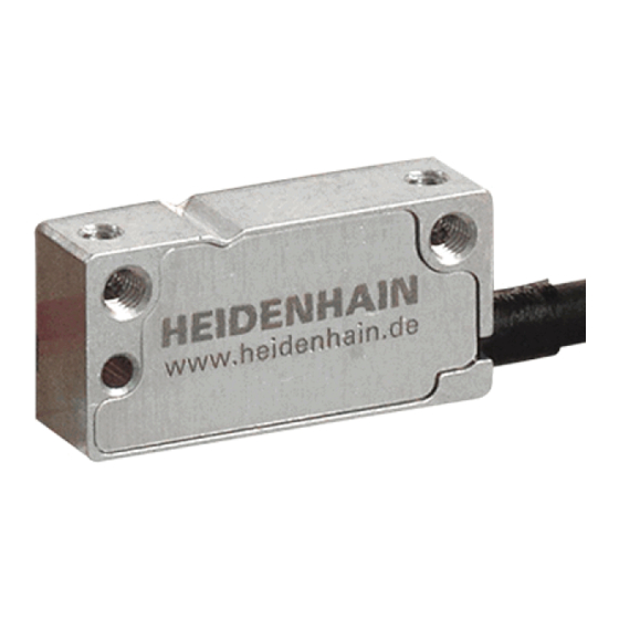 HEIDENHAIN AK LIP 607 Mounting Instructions