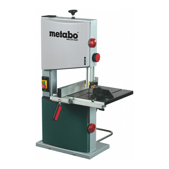 Metabo BAS 260 Swift Original Operating Instructions