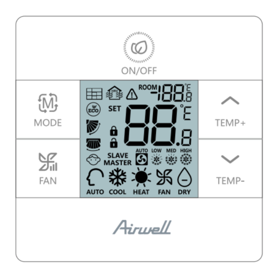Airwell RWV03 Installation Manual
