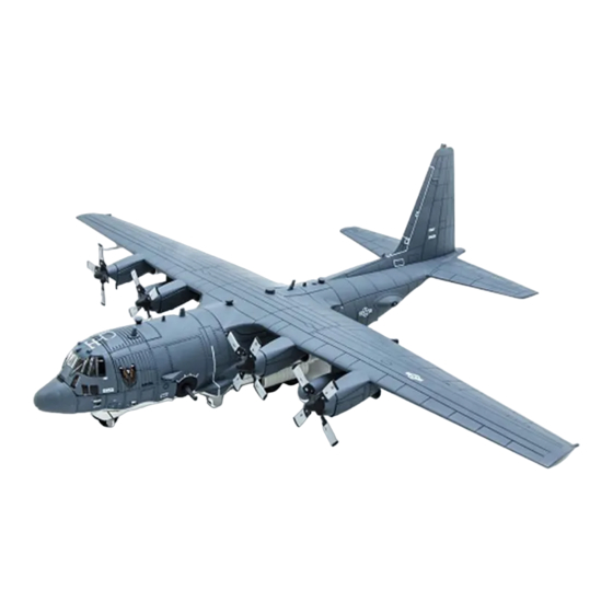 Minicraft Models USAF AC-130H Manual