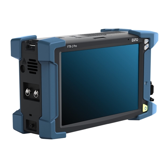 EXFO FTB-2 Quick Reference Manual
