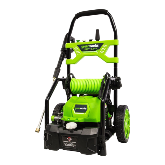 GreenWorks GPW1954 Owner's Manual