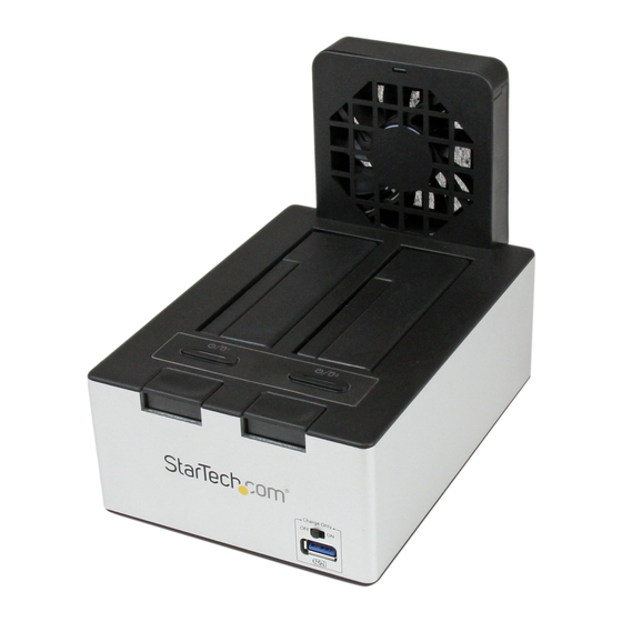 StarTech.com SDOCK2U33HFB Instruction Manual