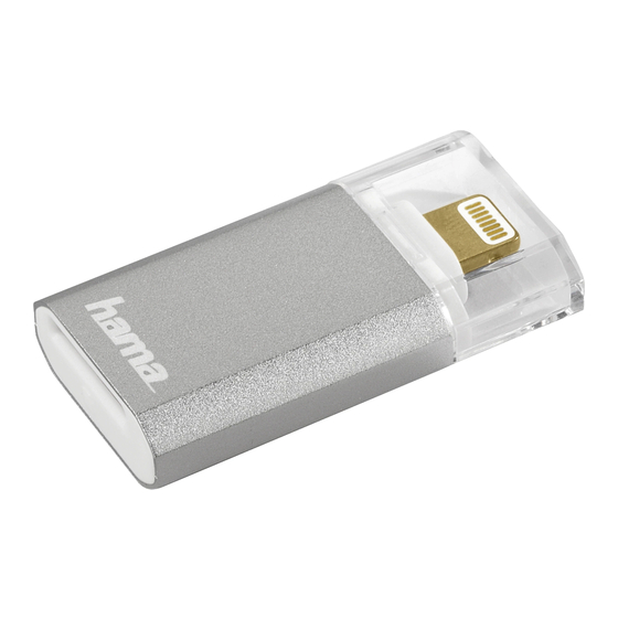 Hama Save2Data mini Operating Instructions Manual