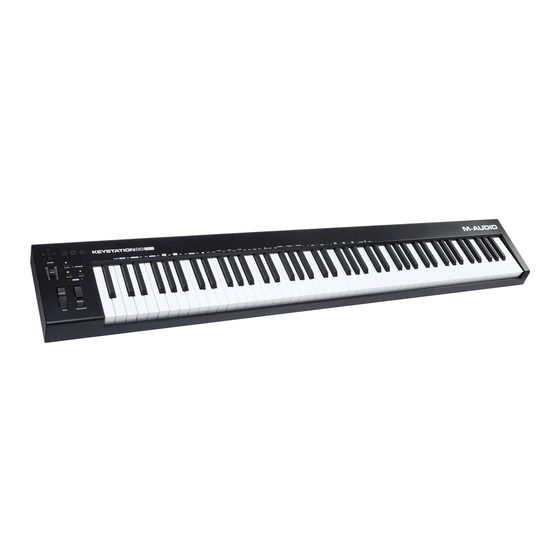 M-Audio KEYSTATION 88 MK3 User Manual