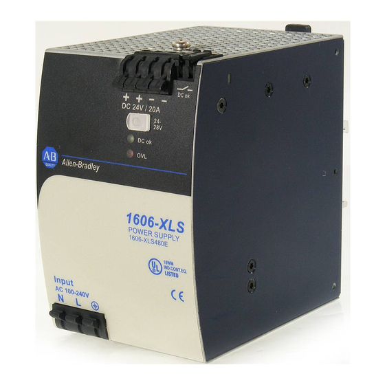 Rockwell Automation 1606-XLS480 Instruction Manual