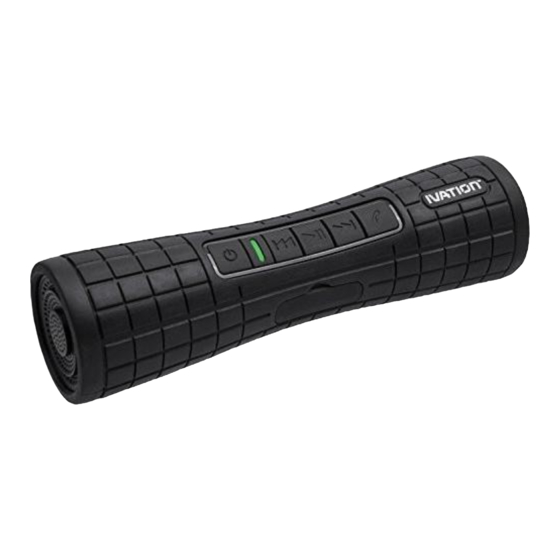 Ivation bluetooth portable stereo speaker User Manual