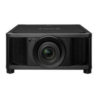 Sony VPL-VW5000 Quick Reference Manual