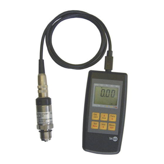 Tecsis E3904 Handbook