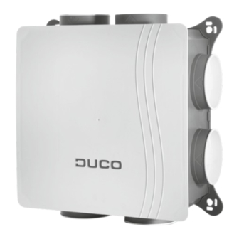 Duco DucoBox Silent Series Installation Manual