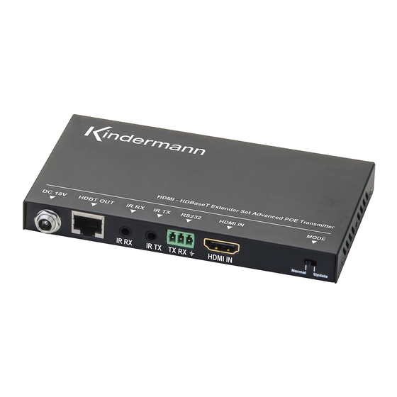 Kindermann 7488000028 Operating Instructions Manual