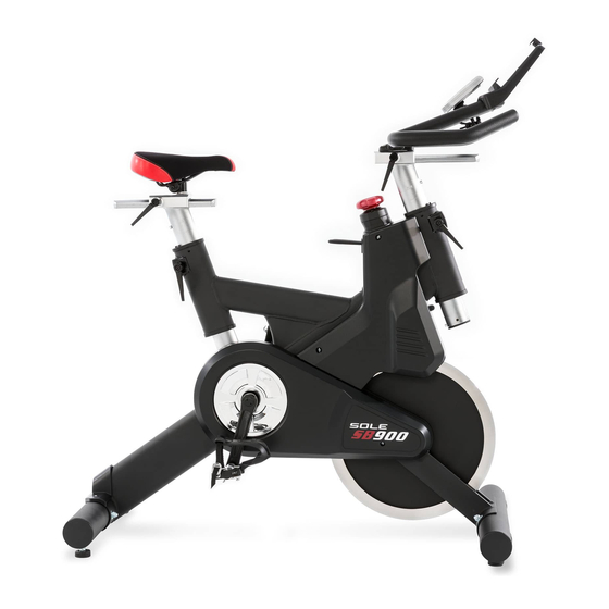 User Manuals: Dyaco Sole Fitness SB900 Cycling Bike