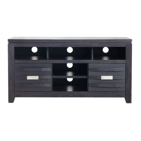 Bob's Discount Furniture ELEVATIONS 50 CONSOLE Assembly Instructions & Parts Identification