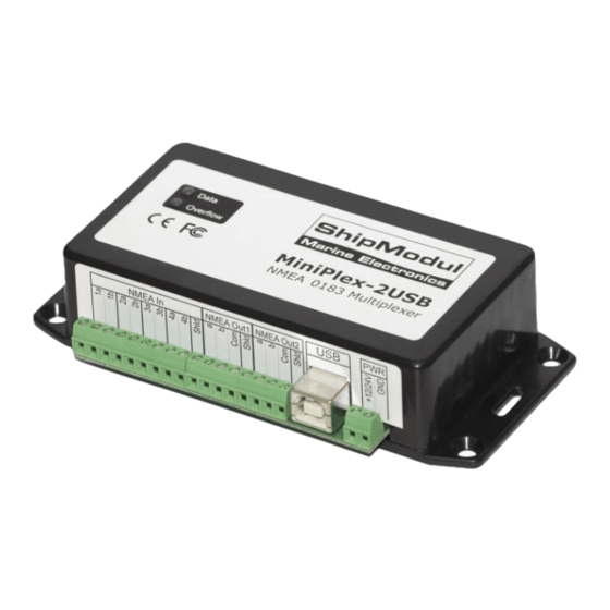 ShipModul MiniPlex-2USB Manual