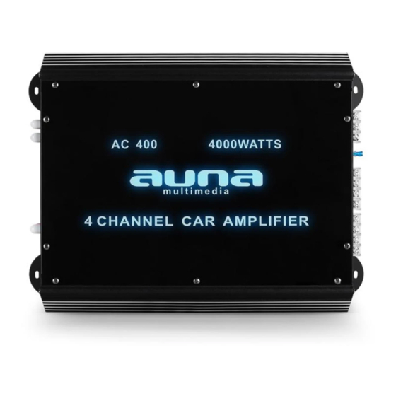 auna W2-AC400 Manual
