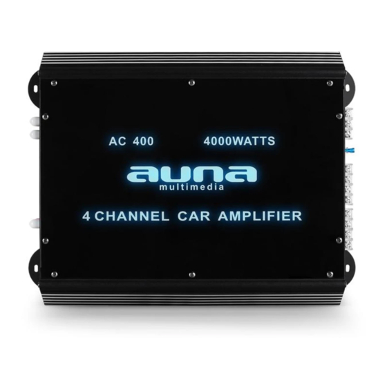 auna W2-AC400 Manuals