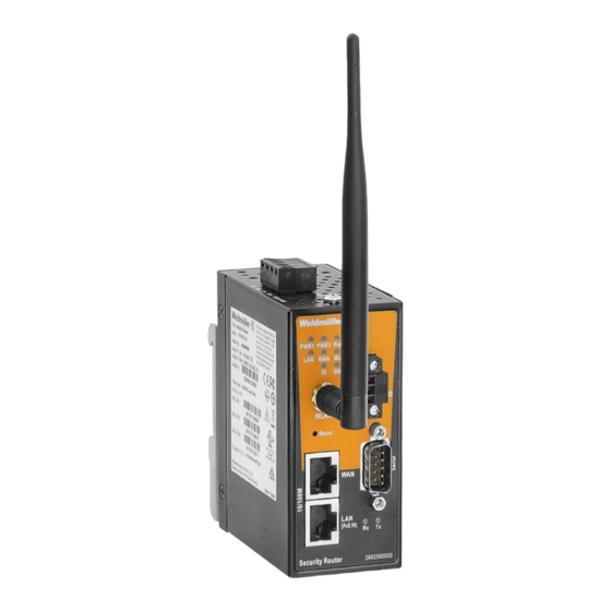 Weidmüller IE-SR-2TX-WL Hardware Installation Manual