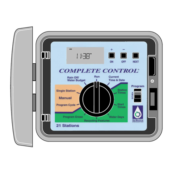 ReWater Systems COMPLETE CONTROL User Manual