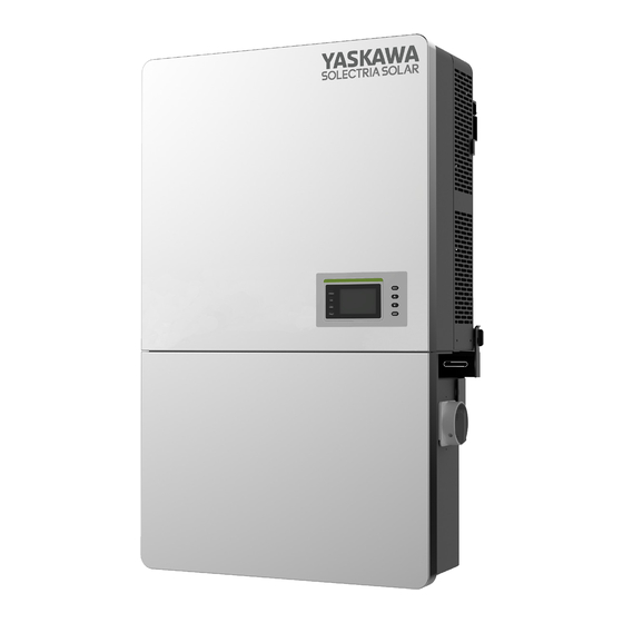 YASKAWA PVI 50TL Installation And Operation Manual