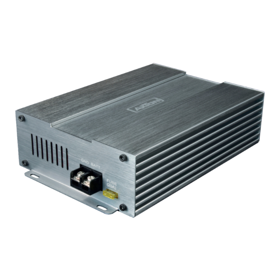 AXTON A480DSP Installation & Operation Manual