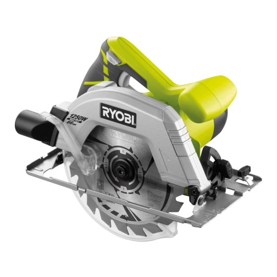 Ryobi RWS1250 Original Instructions