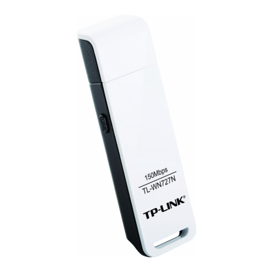 TP-Link TL-WN727N User Manual