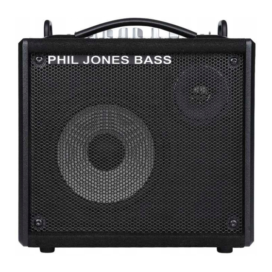 Phil Jones Bass MICRO 7 Manuals
