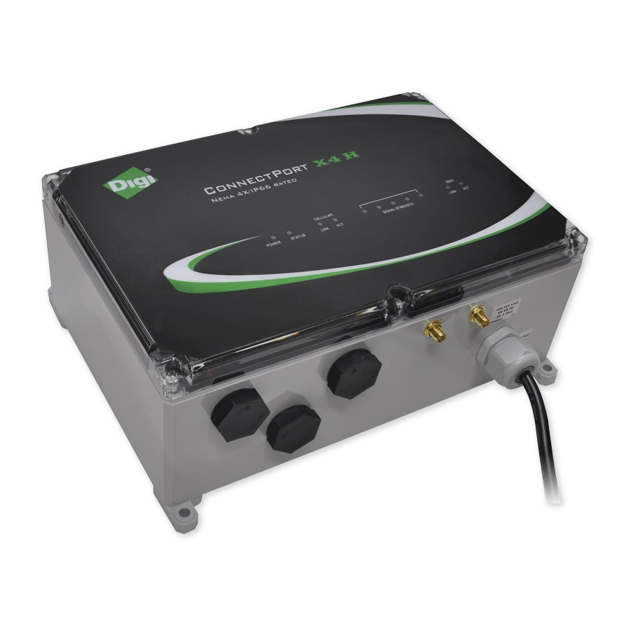 Digi ConnectPort X4 H Quick Start Manual