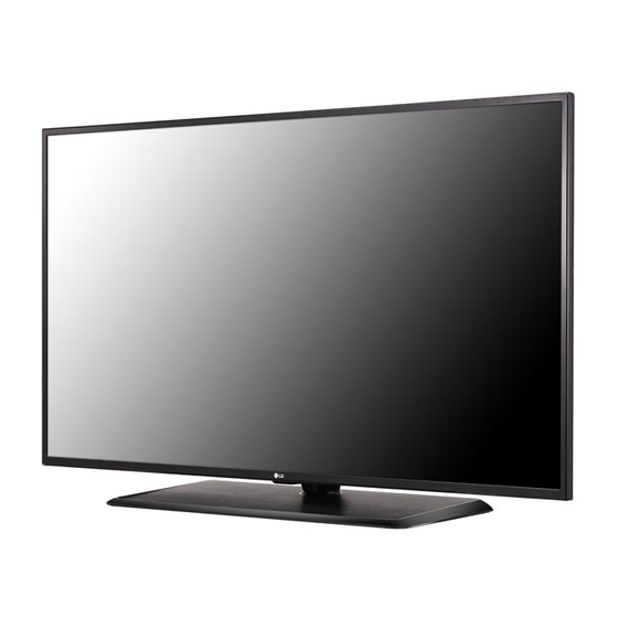 LG UW761 Series Manual