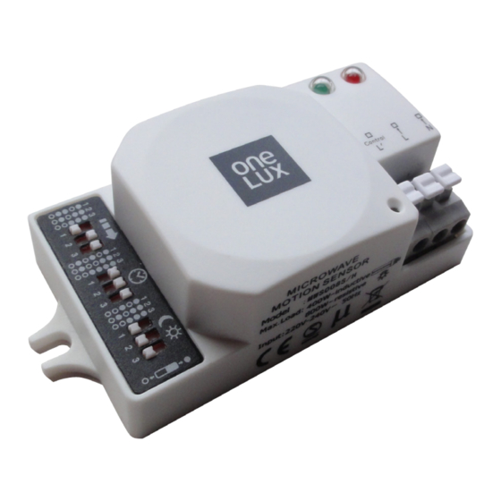 One Lux MWS008S/H Quick Manual