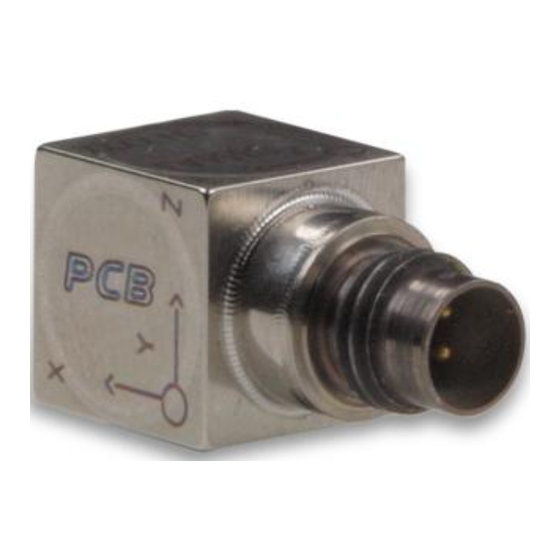 PCB Piezotronics ICP T356A32 Installation And Operating Manual