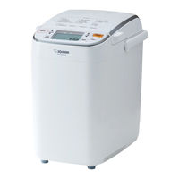 Zojirushi HOME BAKERY MAESTRO BB-SSC10 Operating Instructions Manual