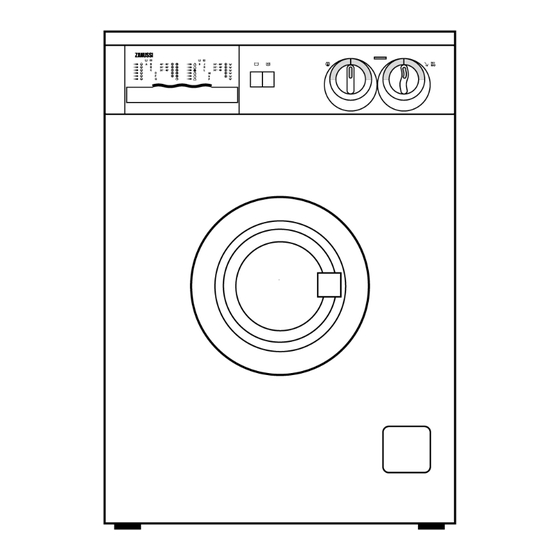 Zanussi F503 Instruction Booklet