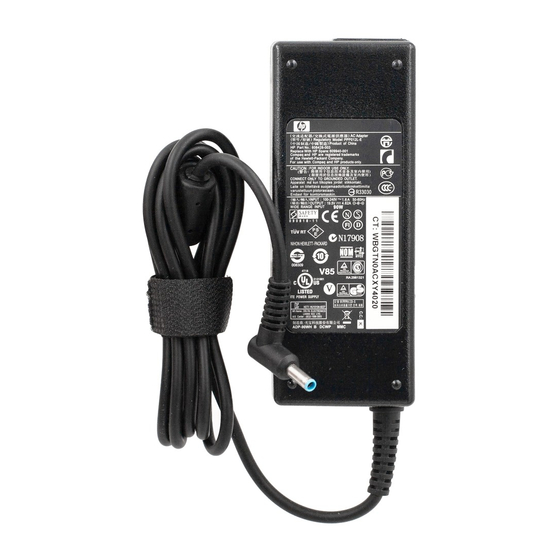 HP 90W Quick Manual