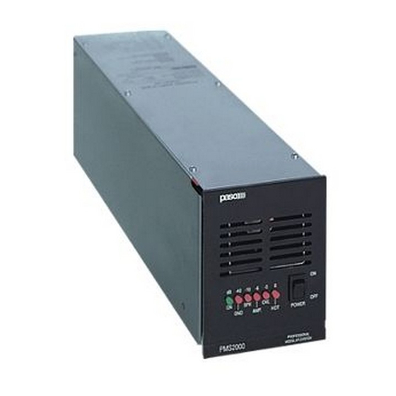 Paso PMW60-B Instructions For Use Manual