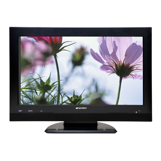 Sansui HDLCD2600 Owner's Manual