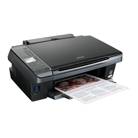 Epson Stylus SX218 Start Here