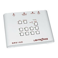 Lightronics SR516W Owner's Manual