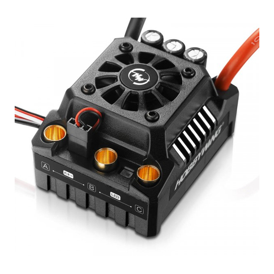 Hobbywing Ezrun MAX8 Instructions