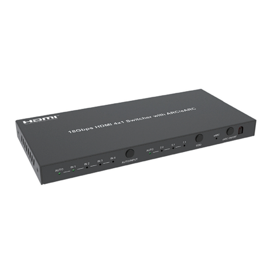 Orei UHDS-401A User Manual