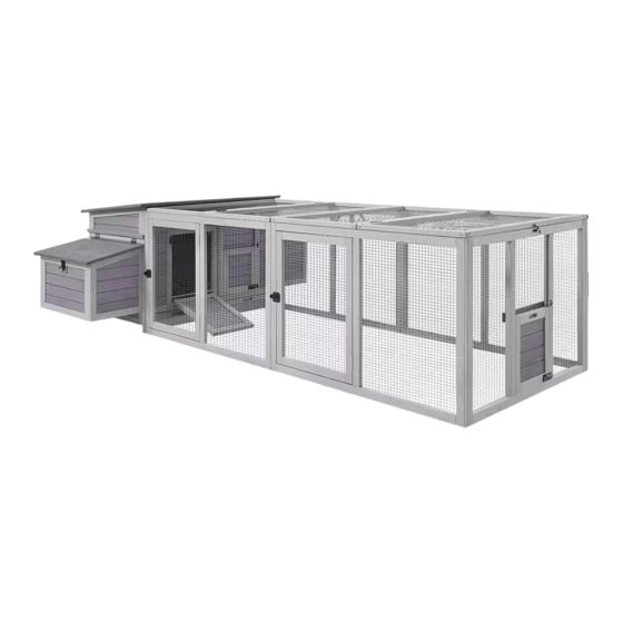 aivituvin AIR45 Large Chicken Coop Manuals