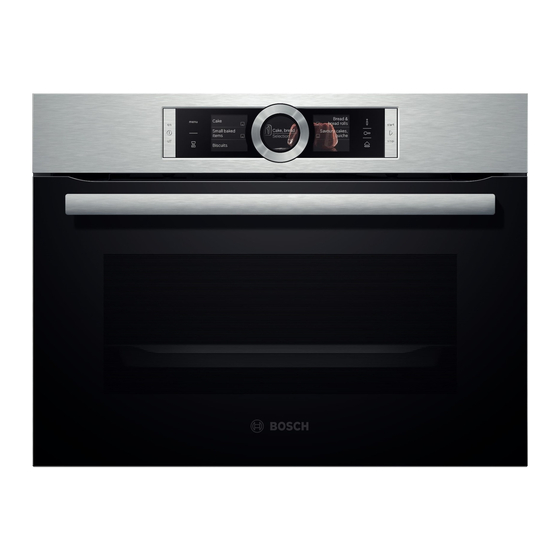 Bosch CSG656R A Series Instruction Manual