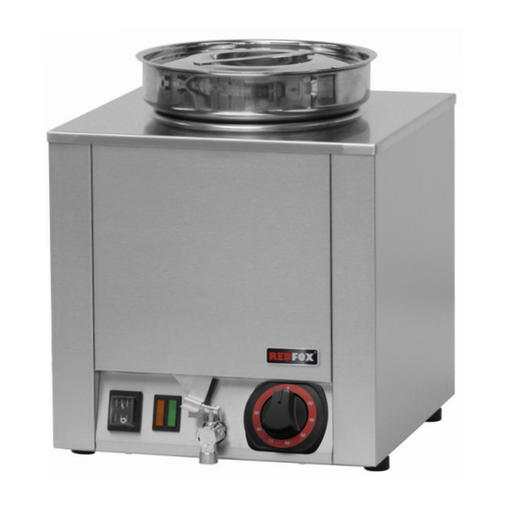 Redfox BM 01 D Instructions For Installation And Use Manual
