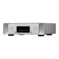 Marantz CD50n Owner's Manual