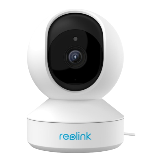 Reolink E1 Outdoor Pro Operational Instruction