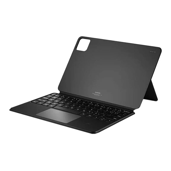Xiaomi Pad 6S Pro Touchpad Keyboard Quick Start Manual