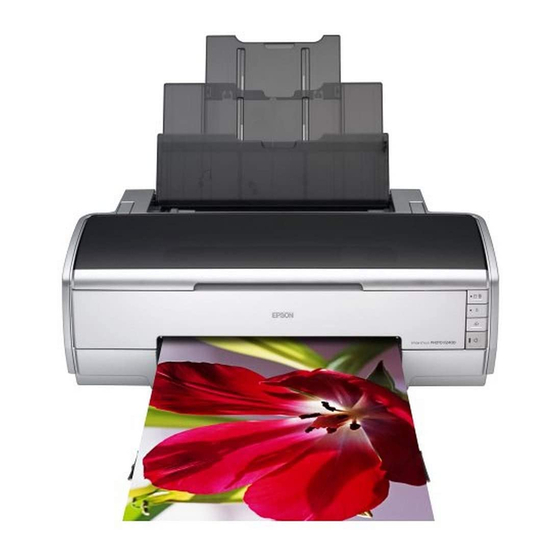 Epson Stylus Photo R2400 Specification Sheet
