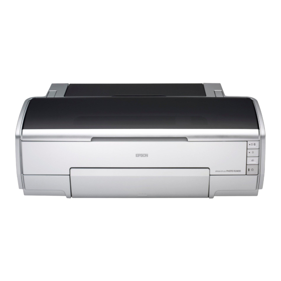 Epson Stylus Photo R2400 Sales Manual