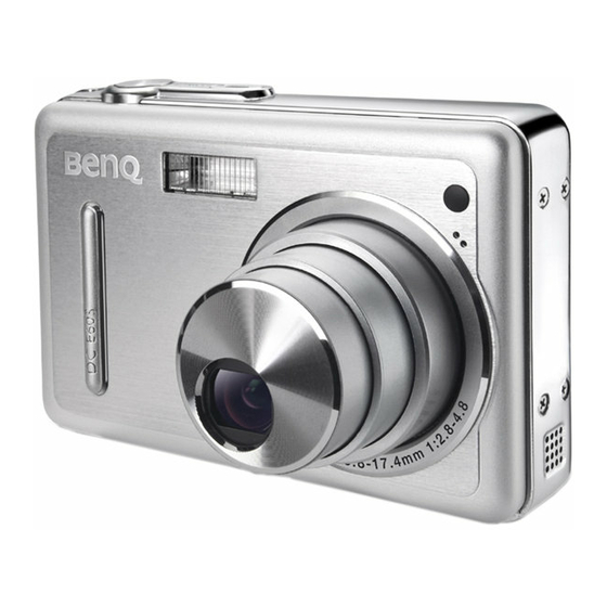 BenQ DC E605 Digital Camera Manuals